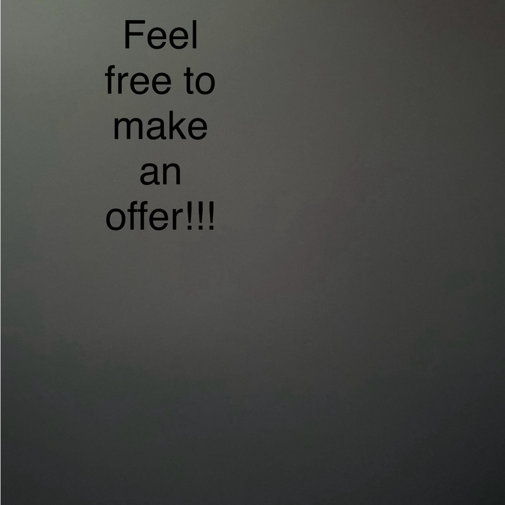 I am open to reasonable offers on my items